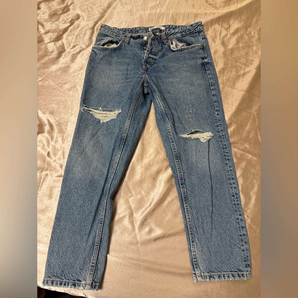 Zara Light Blue Denim Jeans